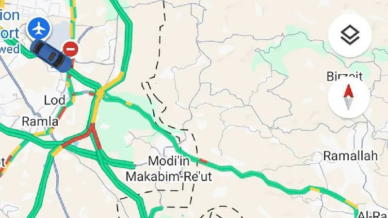 google mapsin kudus rotasi israilde tepki cekti bati seriayi filistin topragi sayarak yonlendirme yapmayi durdurdu ARYHUxCb