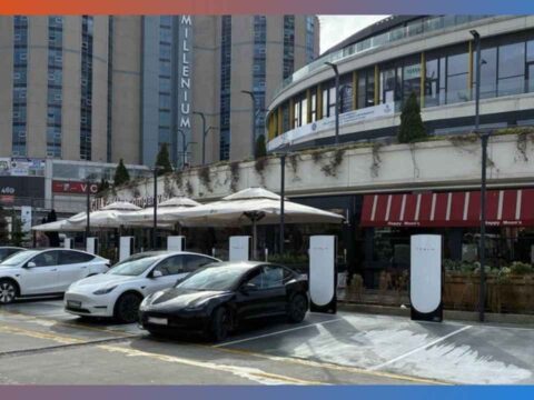 Tesla V4 Supercharger İstanbul’da hizmete girdi