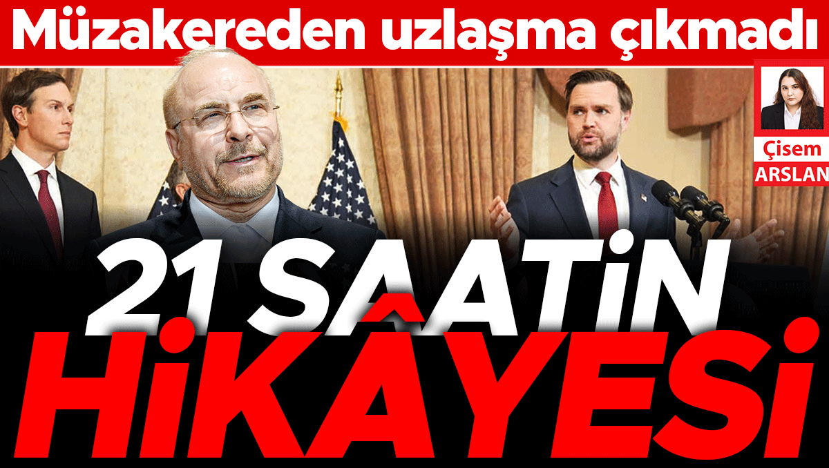İslamabad’da Görüşmeler Neden Sonuçsuz Kaldı? 21 Saatlik Müzakerelerden Beklenen Sonuç Gelmedi