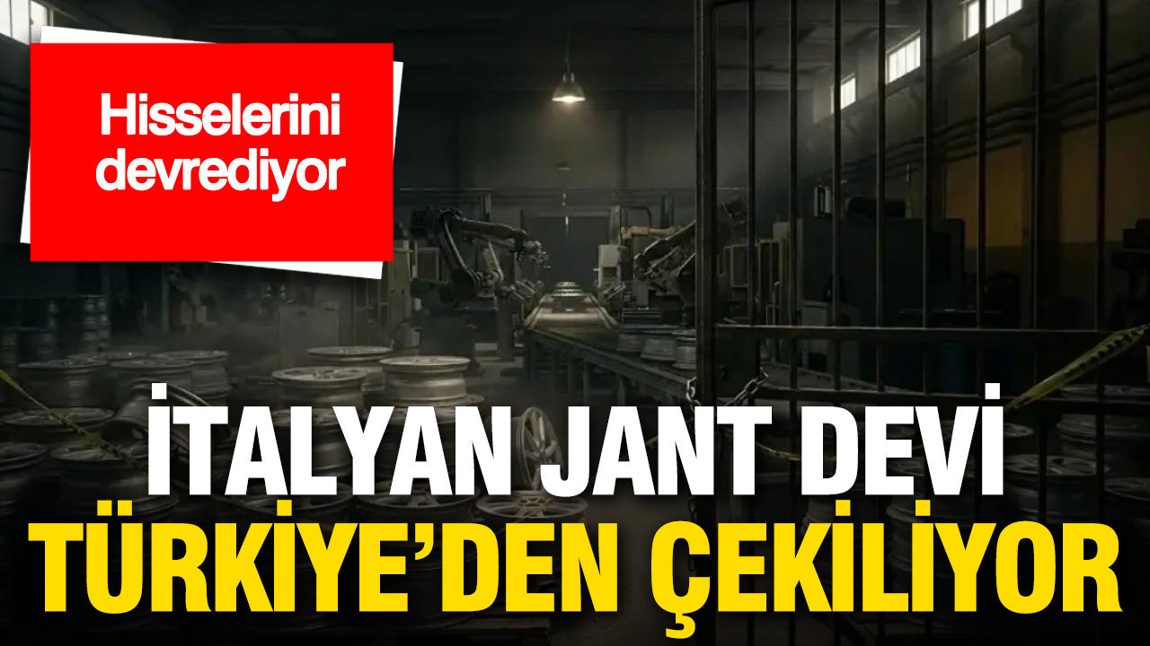 İtalyan Jant Üreticisi Türkiye Pazarından Çekiliyor