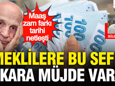 Emekli maas zamminda kara mujde zam farklari ne zaman yatacak Z1KB9vTn